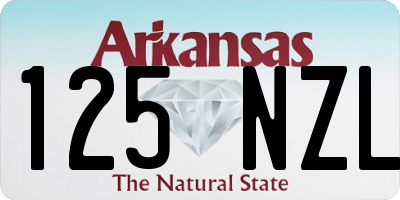 AR license plate 125NZL