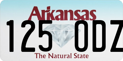 AR license plate 125ODZ