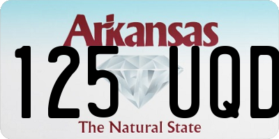 AR license plate 125UQD