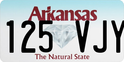 AR license plate 125VJY