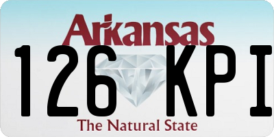 AR license plate 126KPI