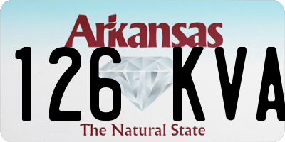 AR license plate 126KVA