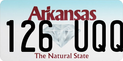 AR license plate 126UQQ