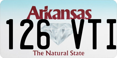 AR license plate 126VTI