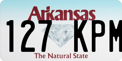 AR license plate 127KPM