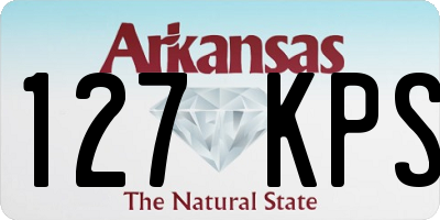 AR license plate 127KPS