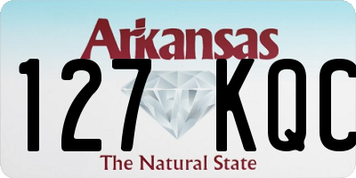 AR license plate 127KQC
