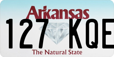AR license plate 127KQE