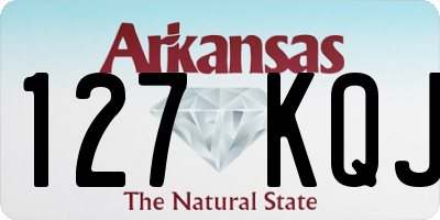AR license plate 127KQJ