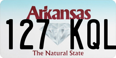 AR license plate 127KQL