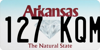 AR license plate 127KQM
