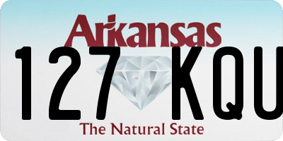 AR license plate 127KQU