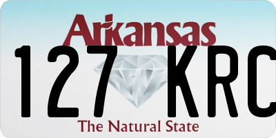 AR license plate 127KRC