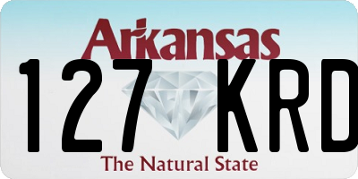 AR license plate 127KRD