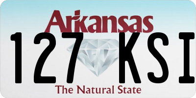 AR license plate 127KSI