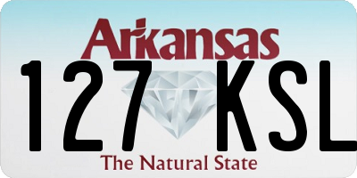 AR license plate 127KSL