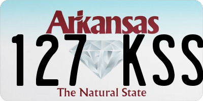 AR license plate 127KSS
