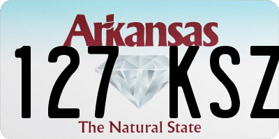 AR license plate 127KSZ