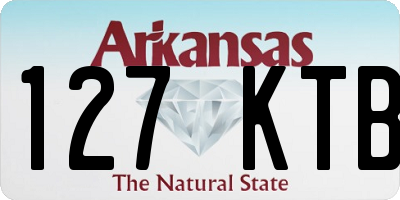 AR license plate 127KTB