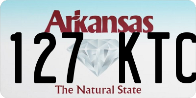 AR license plate 127KTC