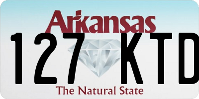 AR license plate 127KTD