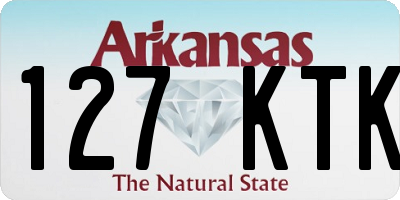 AR license plate 127KTK
