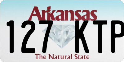 AR license plate 127KTP