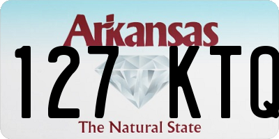 AR license plate 127KTQ