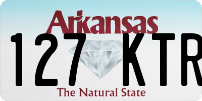 AR license plate 127KTR