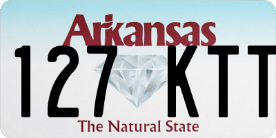 AR license plate 127KTT
