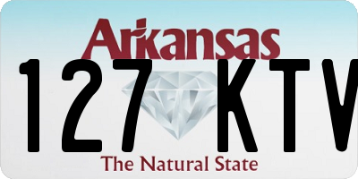 AR license plate 127KTV