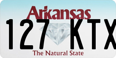 AR license plate 127KTX