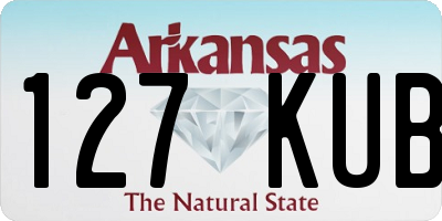 AR license plate 127KUB
