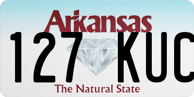 AR license plate 127KUC