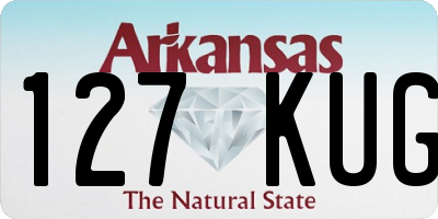 AR license plate 127KUG