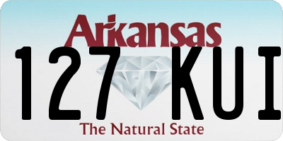 AR license plate 127KUI