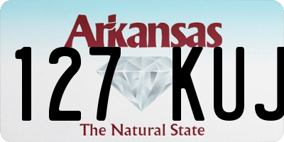 AR license plate 127KUJ