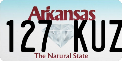 AR license plate 127KUZ