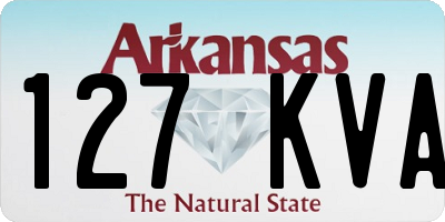 AR license plate 127KVA