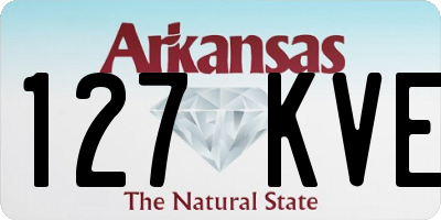 AR license plate 127KVE