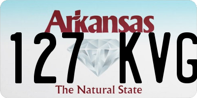 AR license plate 127KVG