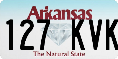 AR license plate 127KVK