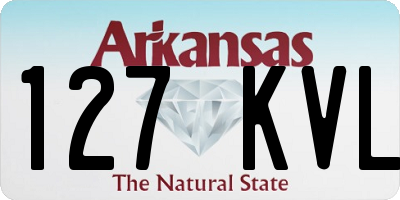 AR license plate 127KVL