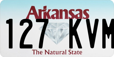 AR license plate 127KVM