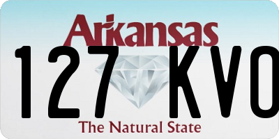 AR license plate 127KVO