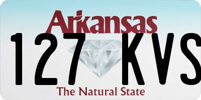 AR license plate 127KVS