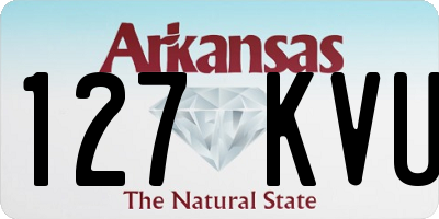 AR license plate 127KVU