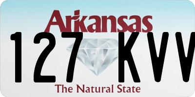 AR license plate 127KVV