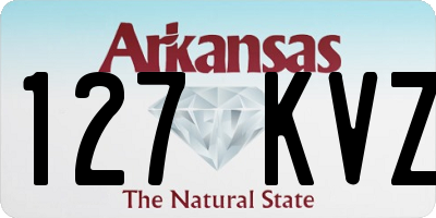 AR license plate 127KVZ