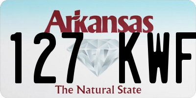 AR license plate 127KWF